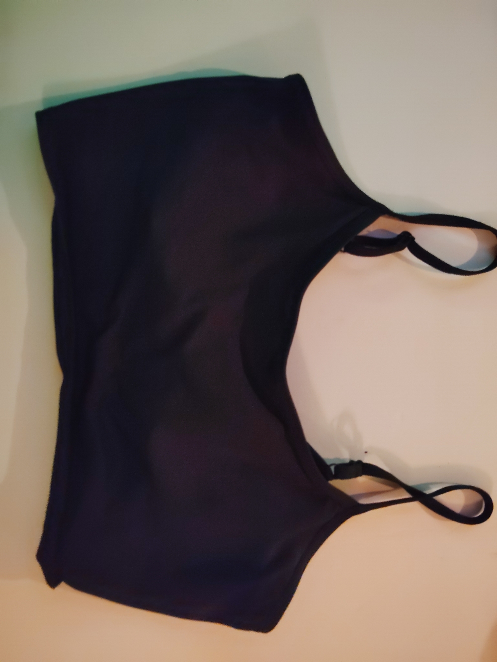 Victoria's Secret Black Seamless Crop Bralette